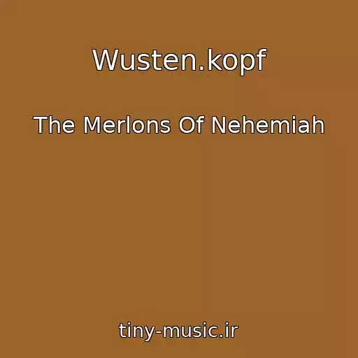 کاور آهنگ Wusten.kopf از The Merlons Of Nehemiah