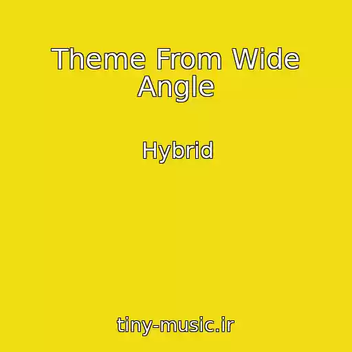 کاور آهنگ Theme From Wide Angle از Hybrid