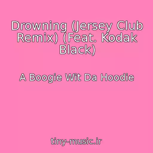 کاور آهنگ Drowning (Jersey Club Remix) (Feat. Kodak Black) از A Boogie Wit Da Hoodie