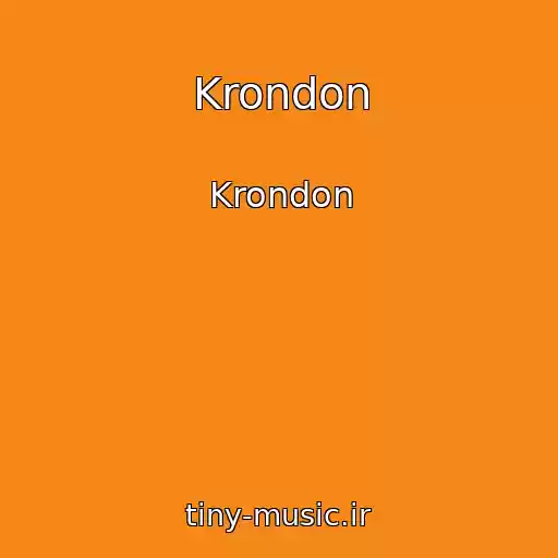 کاور آهنگ Krondon از Krondon