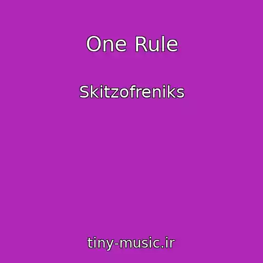 کاور آهنگ One Rule از Skitzofreniks