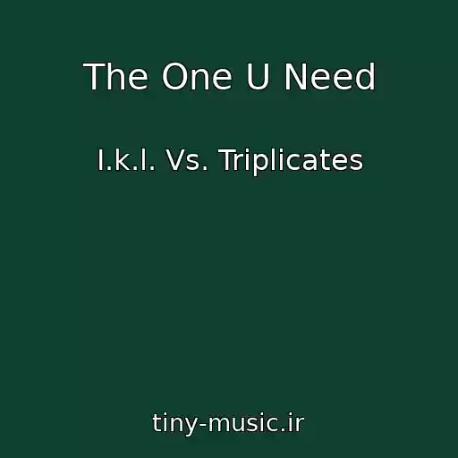 کاور آهنگ The One U Need از I.k.l. Vs. Triplicates