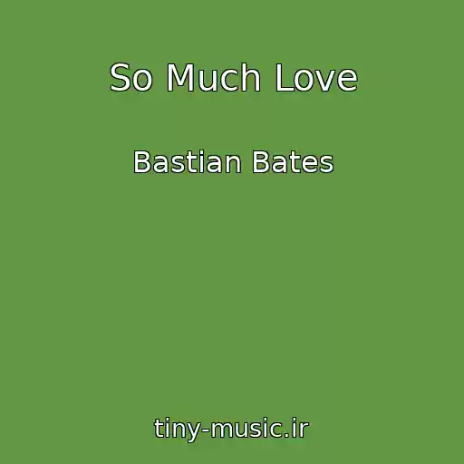 کاور آهنگ So Much Love از Bastian Bates