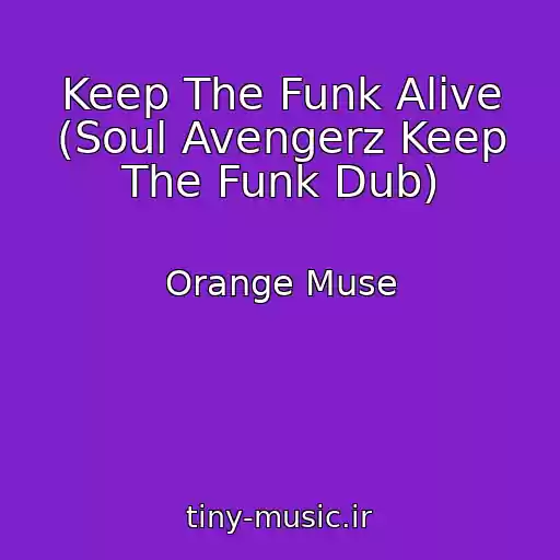 کاور آهنگ Keep The Funk Alive (Soul Avengerz Keep The Funk Dub) از Orange Muse