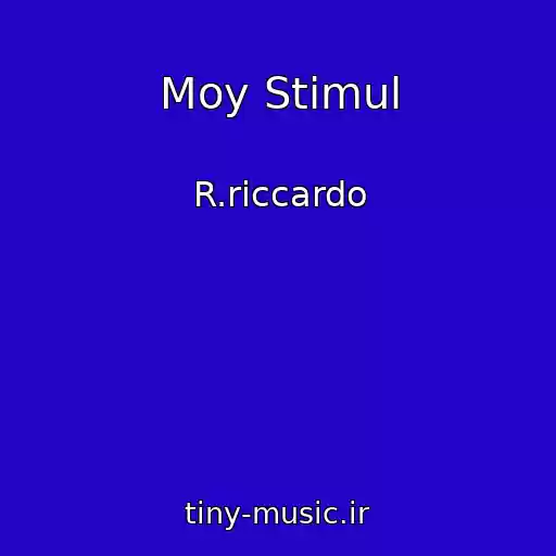 کاور آهنگ Moy Stimul از R.riccardo
