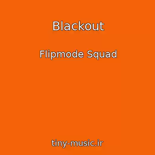 کاور آهنگ Blackout از Flipmode Squad