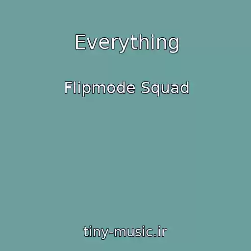 کاور آهنگ Everything از Flipmode Squad
