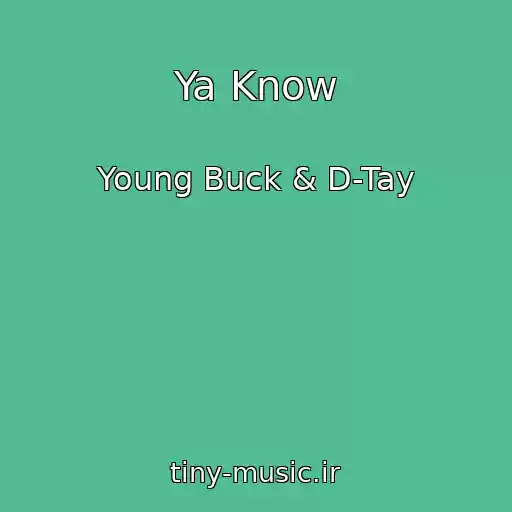 کاور آهنگ Ya Know از Young Buck & D-Tay