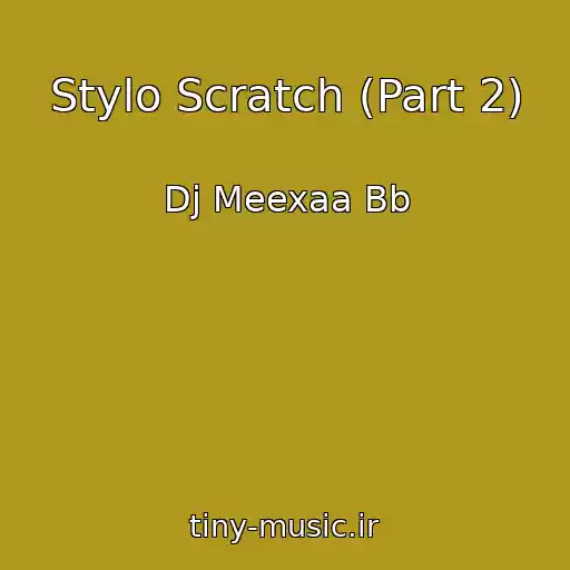 کاور آهنگ Stylo Scratch (Part 2) از Dj Meexaa Bb