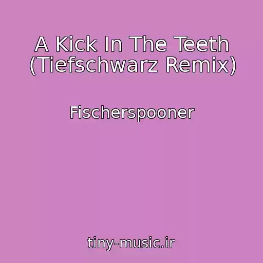 کاور آهنگ A Kick In The Teeth (Tiefschwarz Remix) از Fischerspooner