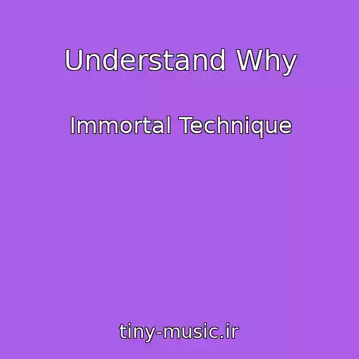 کاور آهنگ Understand Why از Immortal Technique