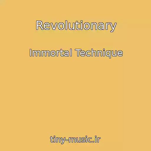 کاور آهنگ Revolutionary از Immortal Technique