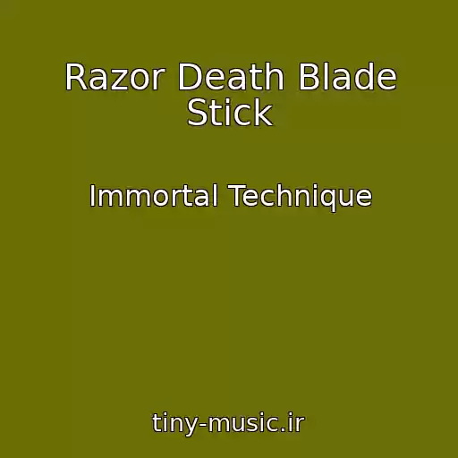 کاور آهنگ Razor Death Blade Stick از Immortal Technique
