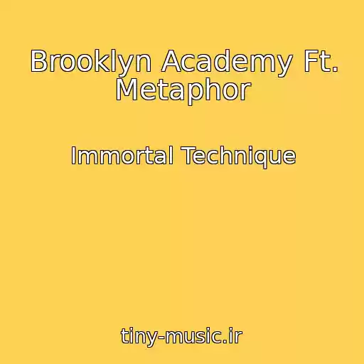 کاور آهنگ Brooklyn Academy Ft. Metaphor از Immortal Technique