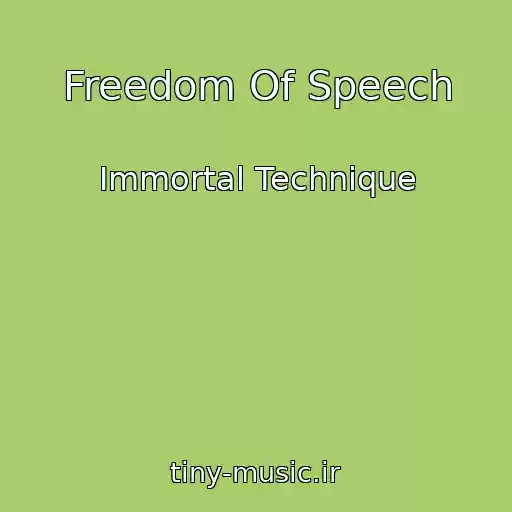 کاور آهنگ Freedom Of Speech از Immortal Technique