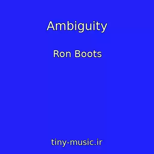 کاور آهنگ Ambiguity از Ron Boots