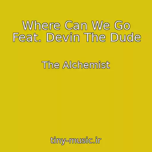 کاور آهنگ Where Can We Go Feat. Devin The Dude از The Alchemist