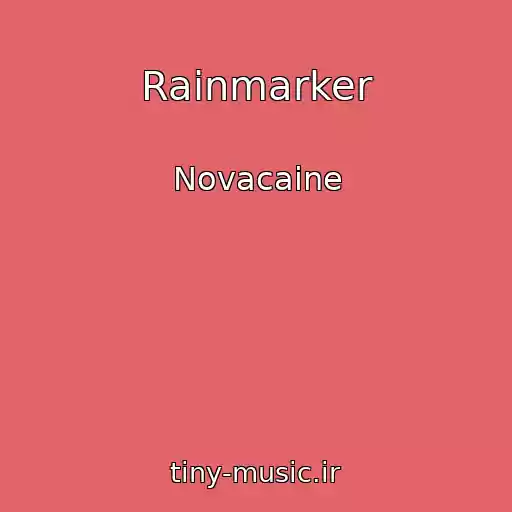 کاور آهنگ Rainmarker از Novacaine