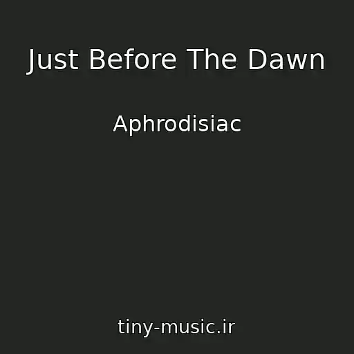 کاور آهنگ Just Before The Dawn از Aphrodisiac