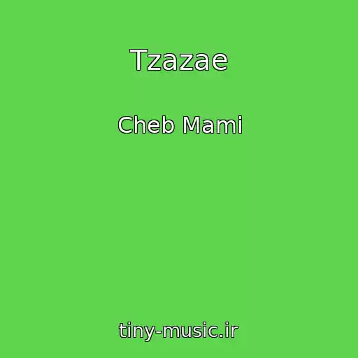 کاور آهنگ Tzazae از Cheb Mami