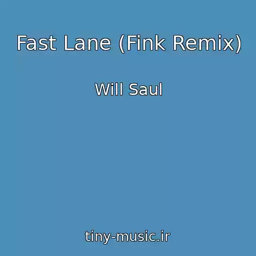 کاور آهنگ Fast Lane (Fink Remix) از Will Saul