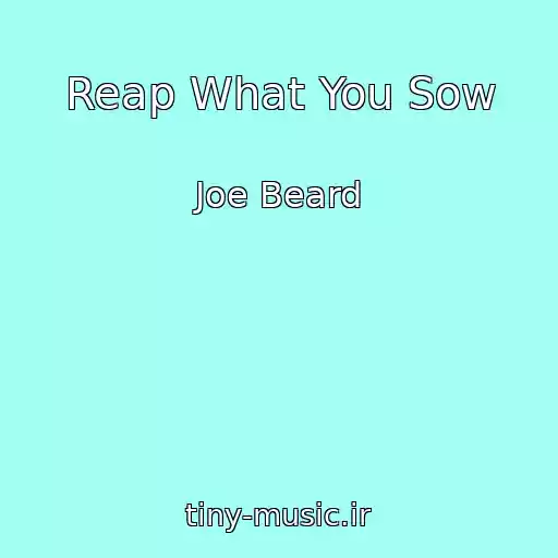 کاور آهنگ Reap What You Sow از Joe Beard