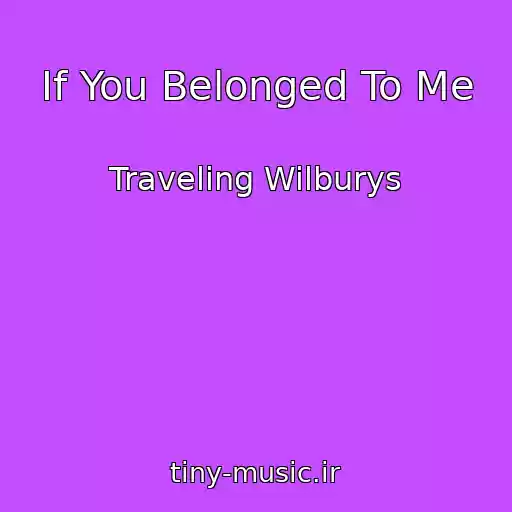 کاور آهنگ If You Belonged To Me از Traveling Wilburys