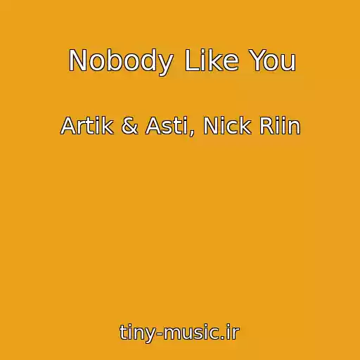کاور آهنگ Nobody Like You از Artik & Asti, Nick Riin
