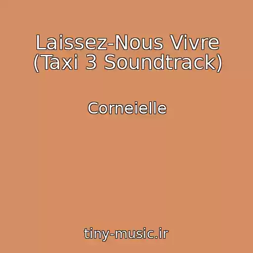 کاور آهنگ Laissez-Nous Vivre (Taxi 3 Soundtrack) از Corneielle