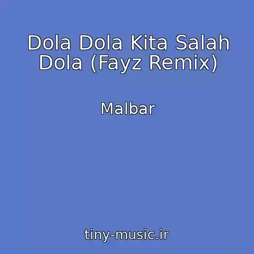 کاور آهنگ Dola Dola Kita Salah Dola (Fayz Remix) از Malbar
