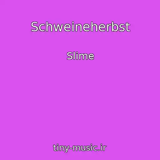 کاور آهنگ Schweineherbst از Slime
