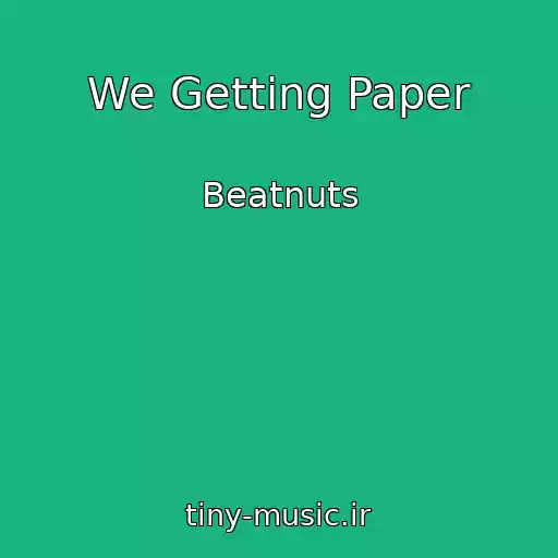 کاور آهنگ We Getting Paper از Beatnuts