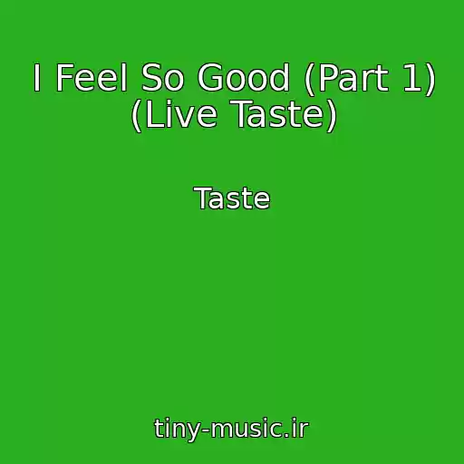 کاور آهنگ I Feel So Good (Part 1) (Live Taste) از Taste