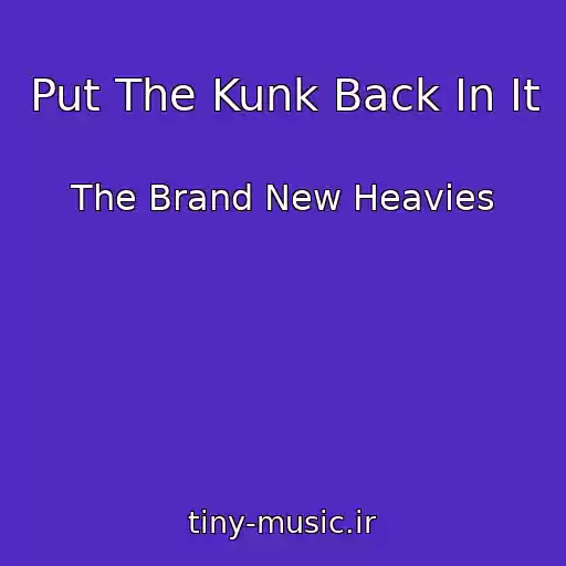 کاور آهنگ Put The Kunk Back In It از The Brand New Heavies