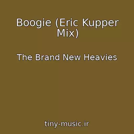 کاور آهنگ Boogie (Eric Kupper Mix) از The Brand New Heavies