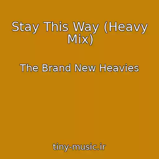 کاور آهنگ Stay This Way (Heavy Mix) از The Brand New Heavies