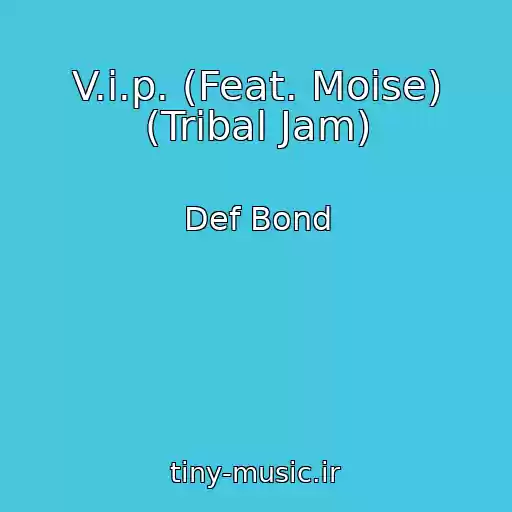کاور آهنگ V.i.p. (Feat. Moise) (Tribal Jam) از Def Bond