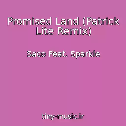 کاور آهنگ Promised Land (Patrick Lite Remix) از Saco Feat. Sparkle
