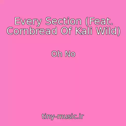 کاور آهنگ Every Section (Feat. Cornbread Of Kali Wild) از Oh No