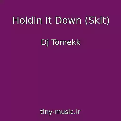 کاور آهنگ Holdin It Down (Skit) از Dj Tomekk