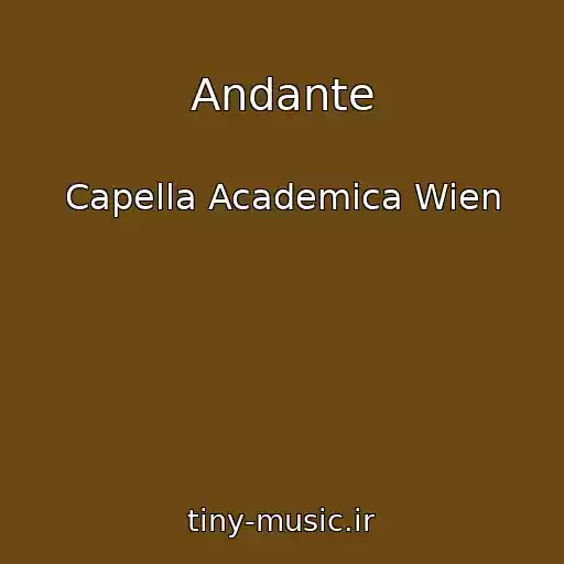 کاور آهنگ Andante از Capella Academica Wien