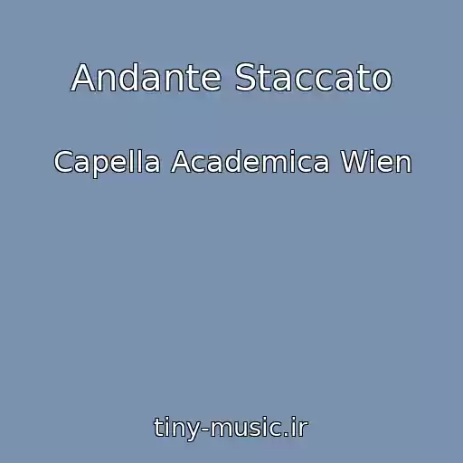 کاور آهنگ Andante Staccato از Capella Academica Wien