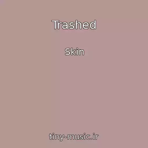 کاور آهنگ Trashed از Skin