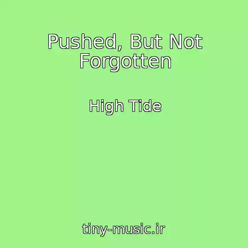 کاور آهنگ Pushed, But Not Forgotten از High Tide