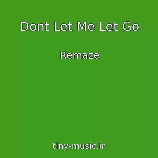 کاور آهنگ Dont Let Me Let Go از Remaze