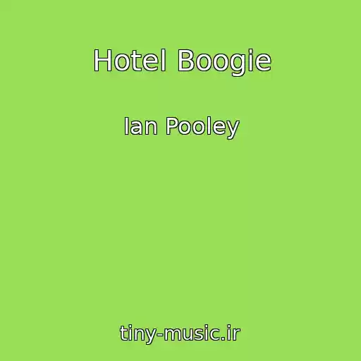 کاور آهنگ Hotel Boogie از Ian Pooley