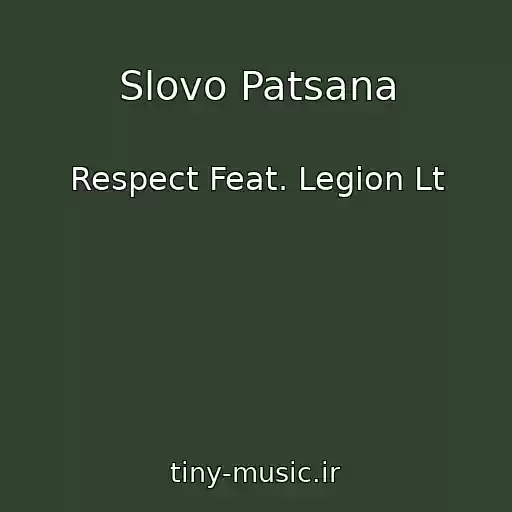 کاور آهنگ Slovo Patsana از Respect Feat. Legion Lt
