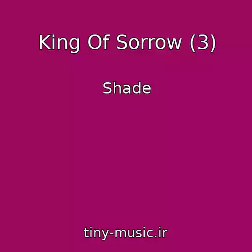 کاور آهنگ King Of Sorrow (3) از Shade
