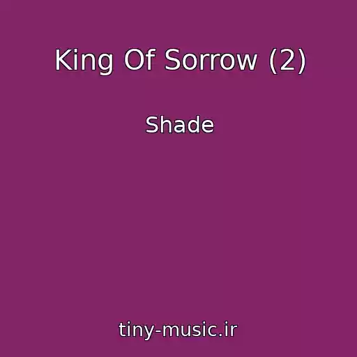 کاور آهنگ King Of Sorrow (2) از Shade