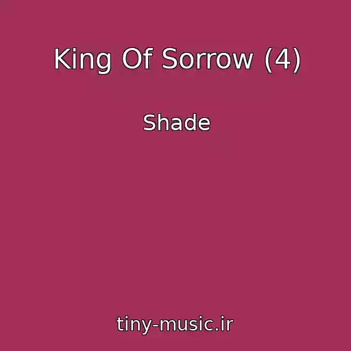 کاور آهنگ King Of Sorrow (4) از Shade